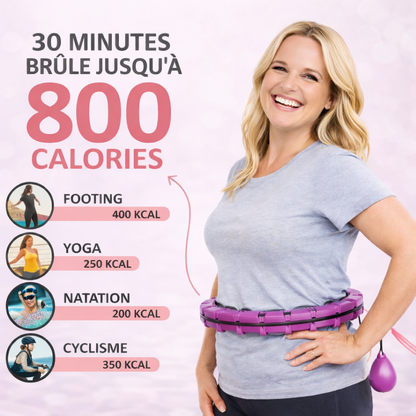 HappyHoop lestée – Défi 30 jours (30 min/jour) | HappyNecessity