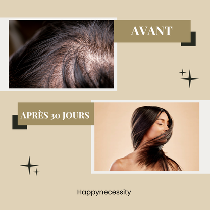 Redonnez vie à vos cheveux, grâce au Masseur de Cuir Chevelu Happynecessity™