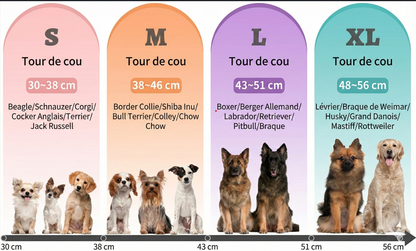 HappyNecessity™ – Collier Réfléchissant Premium avec Support Tracker Intégré