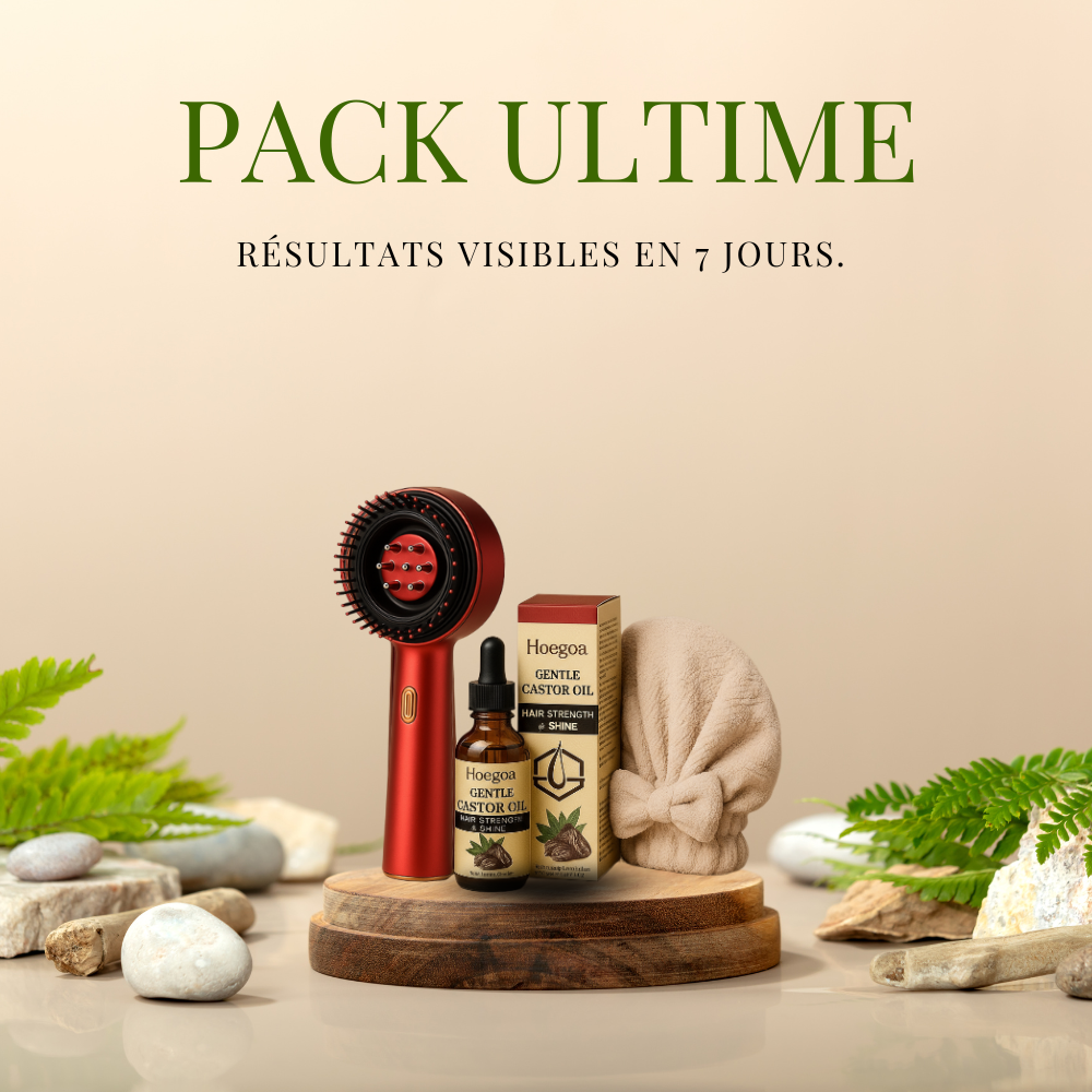 Redonnez vie à vos cheveux, grâce au Masseur de Cuir Chevelu Happynecessity™